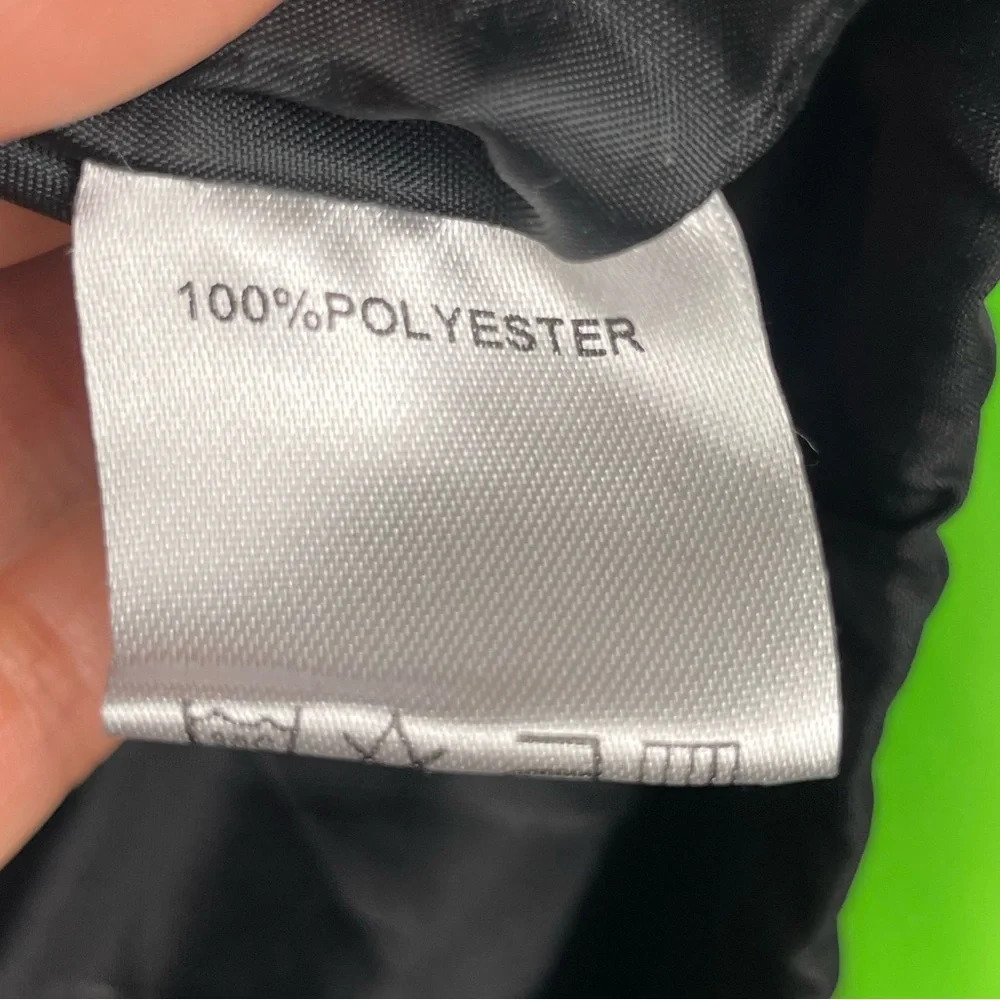 Meta Black Green‎ Coding Coder Pullover Hooded Multipocket Windbreaker Jacket - Picture 10 of 10